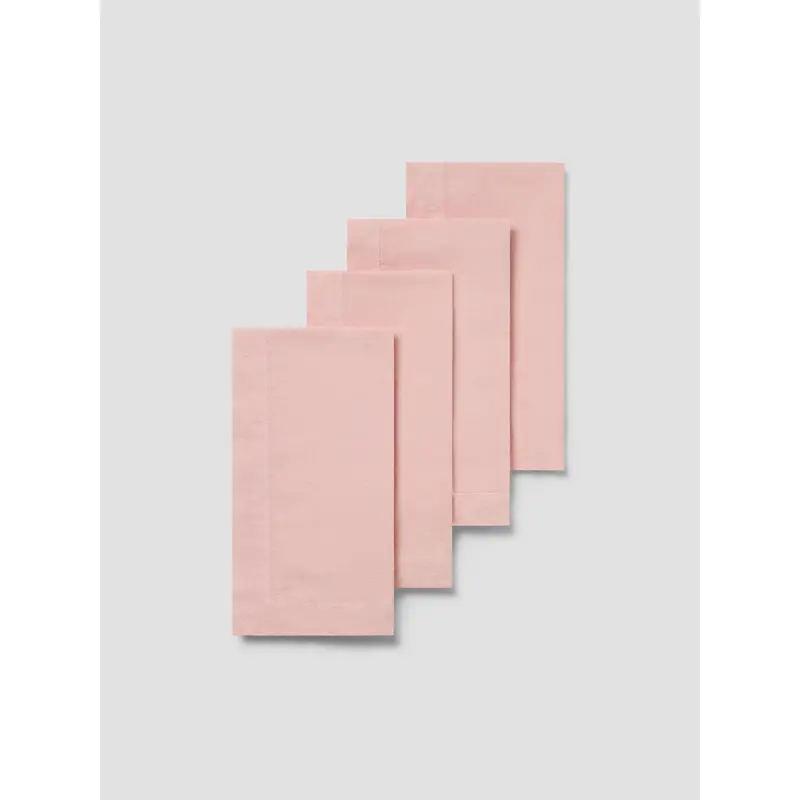 Rose Linen Blend Napkins Set of 4