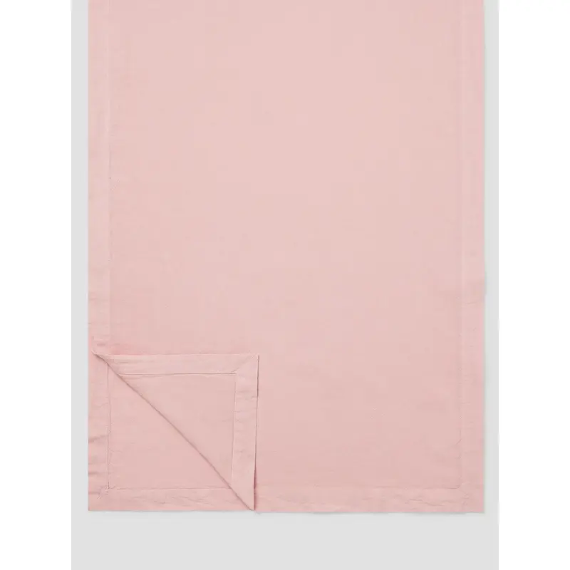 Rose Linen Blend Table Runner
