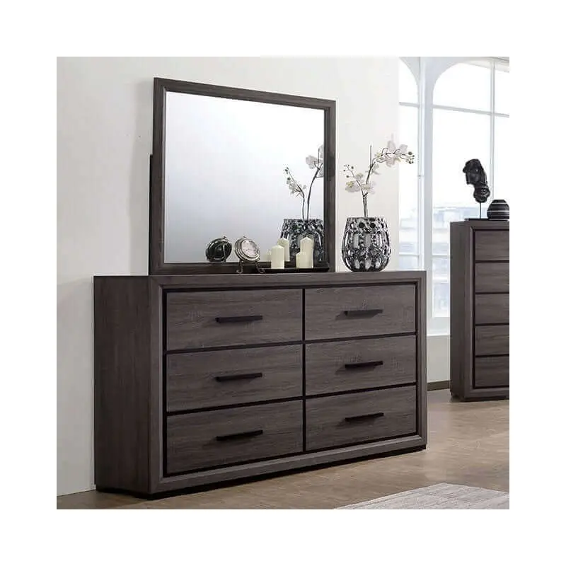 Conwy Dark Gray Dresser