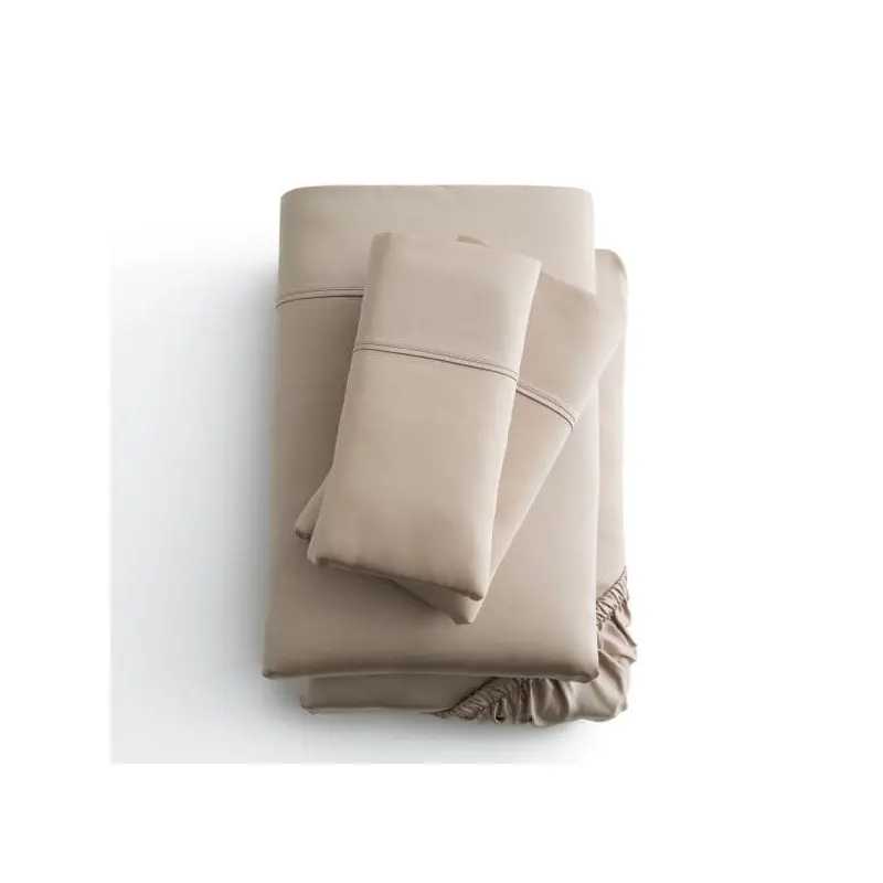Malouf Ecru Botanical Tencel Lyocell Sheet Set