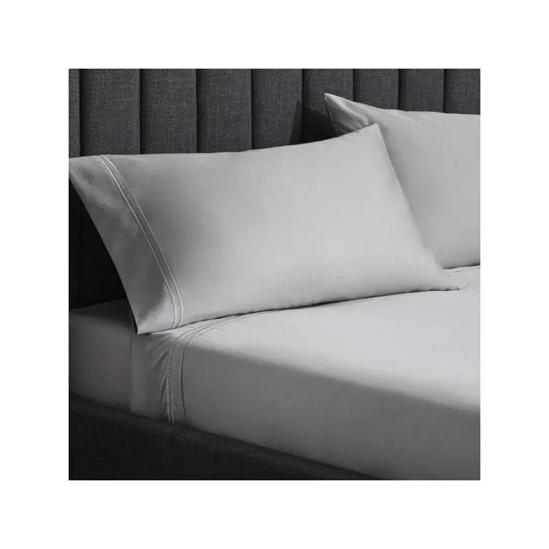 Malouf Premium Flax Natural Supima Cotton Pillowcase Set