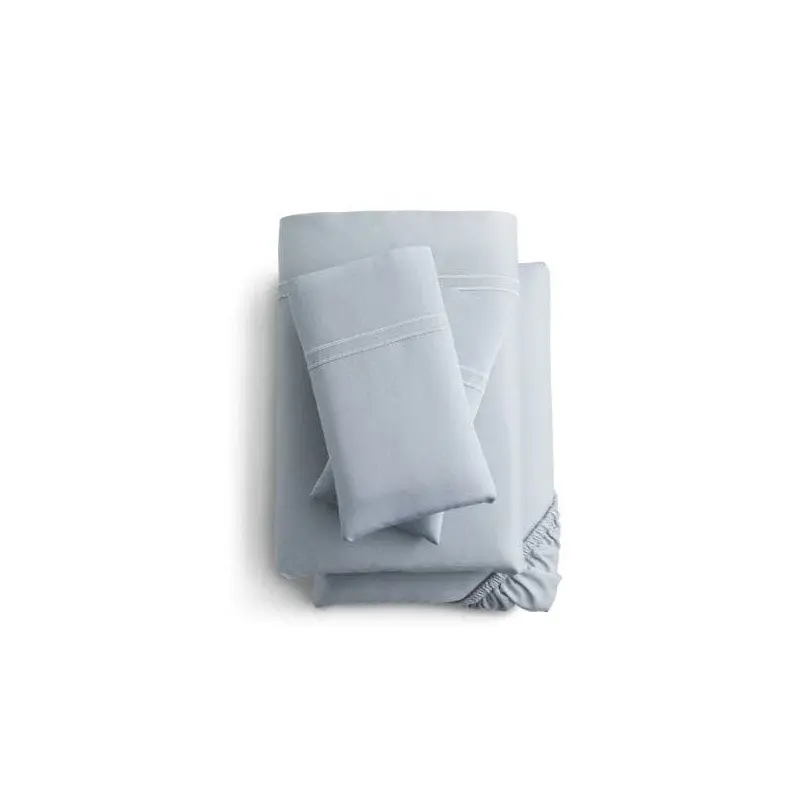 Malouf Premium Smoke Natural Supima Cotton Sheet Set