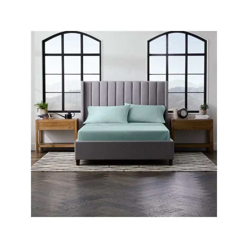 Malouf Smooth Rain Bamboo Rayon Pillowcase Set