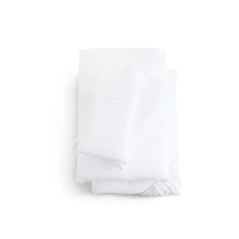 Malouf White Soft Knit Microfiber Pillowcase Set