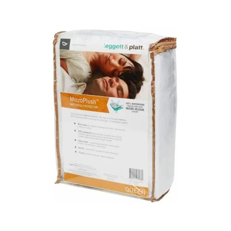 Micro Fiber Plush Waterproof Mattress Protectors 10"-18" By Legget & Platt