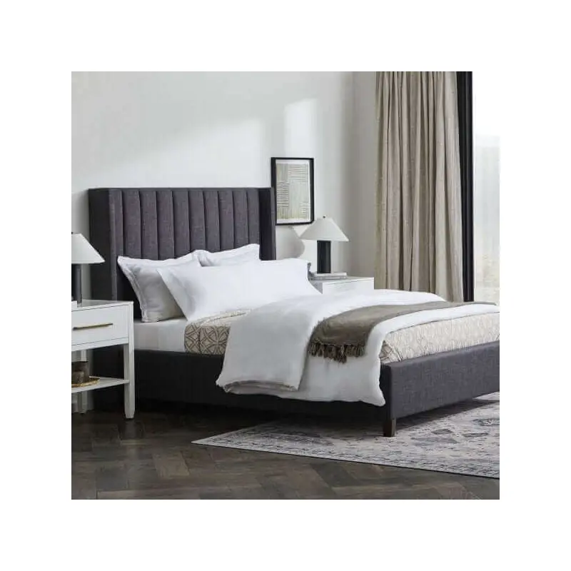 Malouf Blackwell Charcoal Headboard