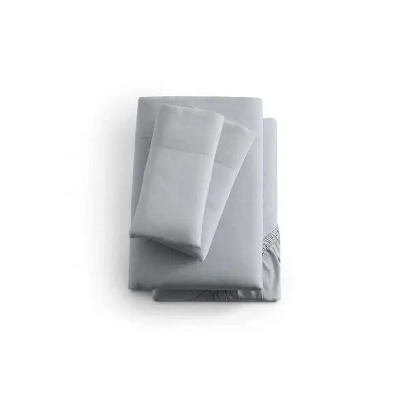 Malouf Fog Linen Weave Cotton Sheet Set