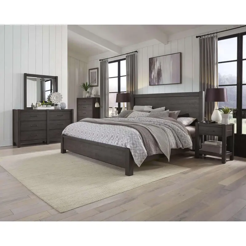 Mill Creek Collection Carob Panel Bed