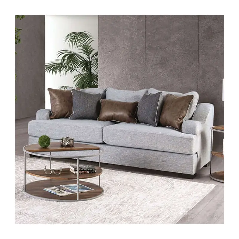 Skyline Gray Transtional Sofa