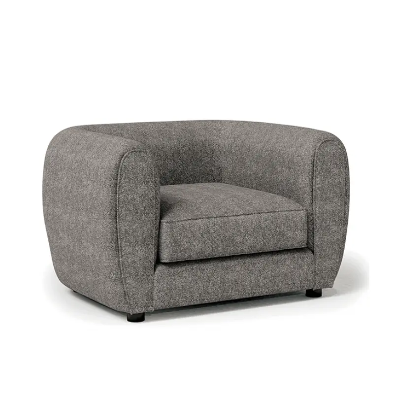 Verdal Gray Contemporary Armchair