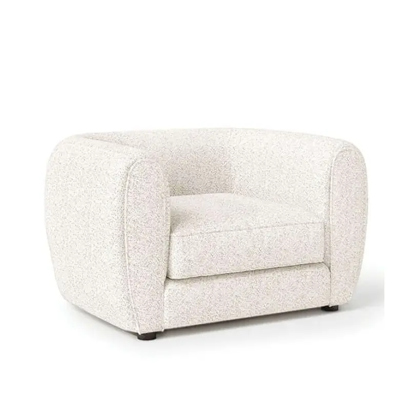 Verdal Off White Contemporary Armchair