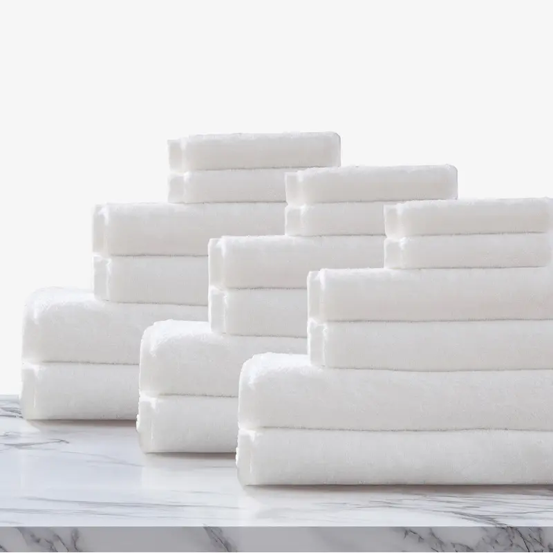 Egyptian Cotton Plush Towel Set - Set of 3
