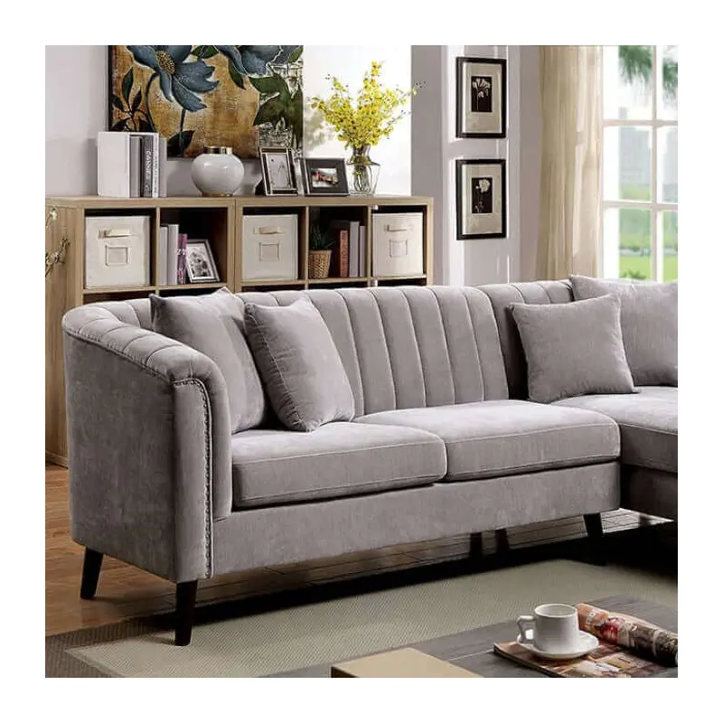 Goodwick Gray Sectional Sofa