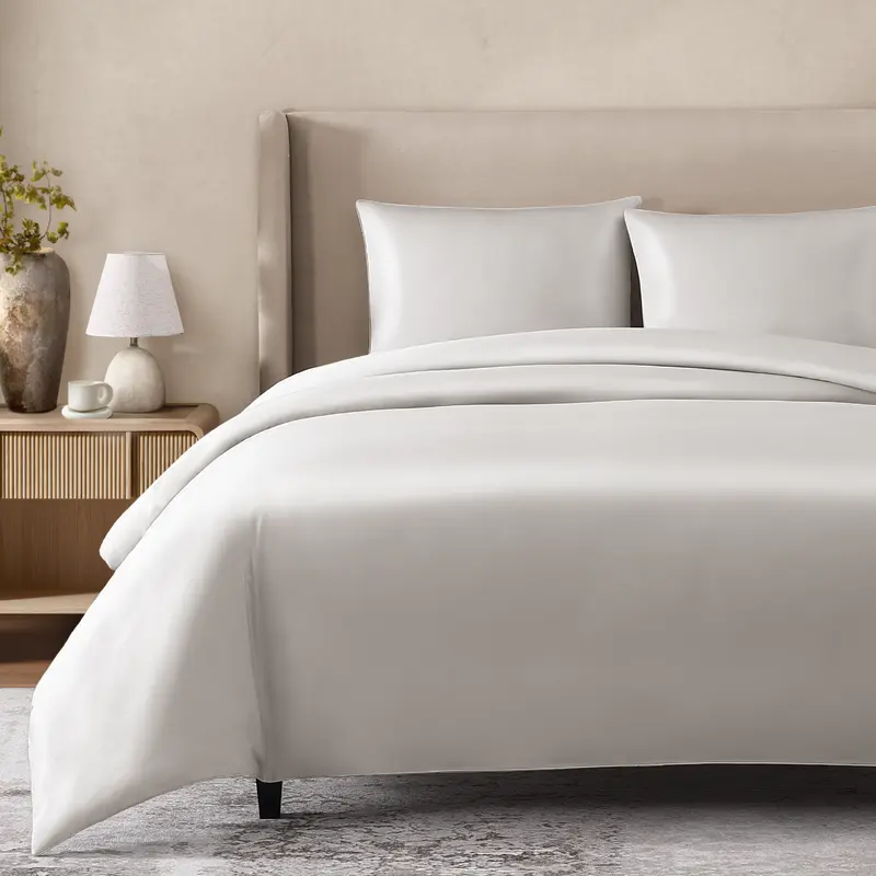 Silken Sateen TENCEL Duvet Cover Set