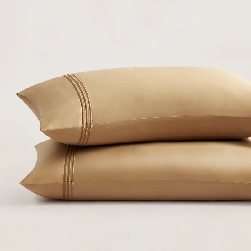 Triple Luxe Sateen Pillowcase Set | Hotel Collection