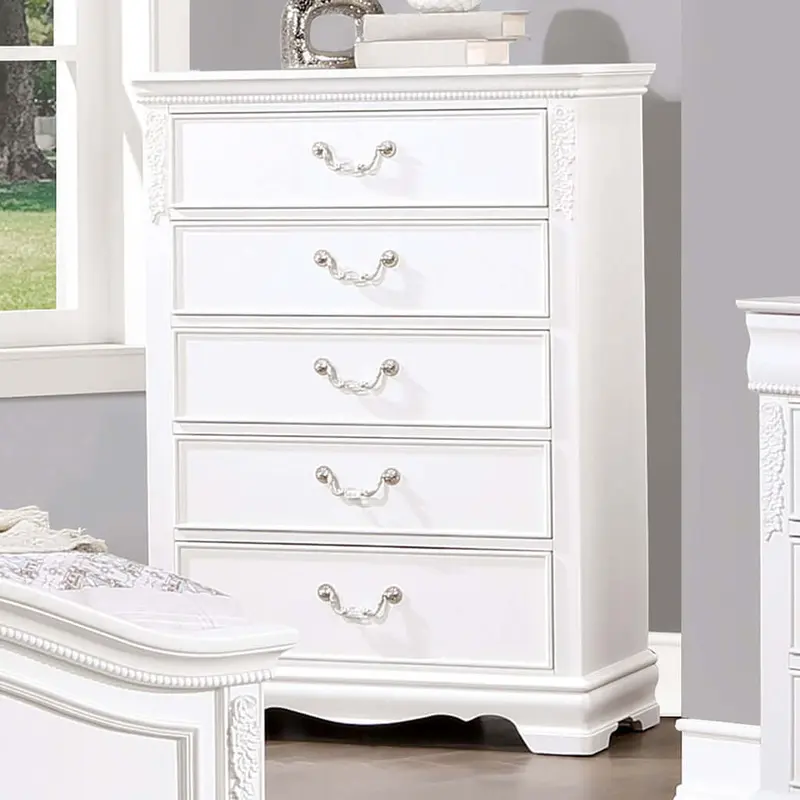 Alecia Chest In White