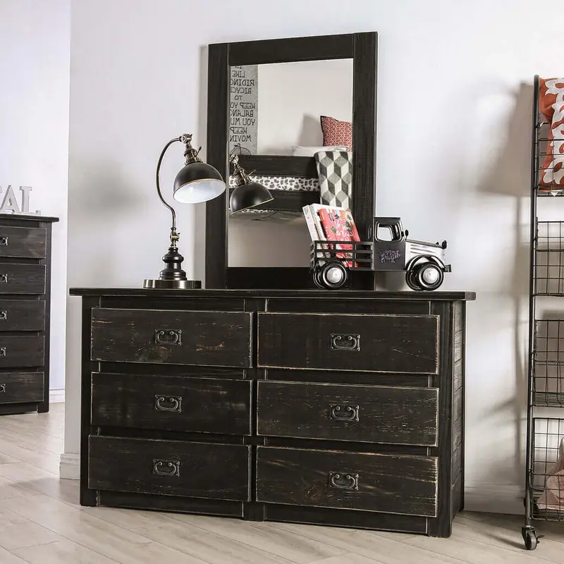 Ampelios Dresser In Black