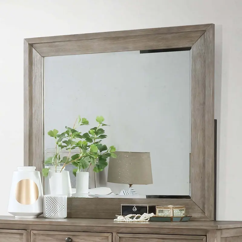 Anneke Mirror In Gray