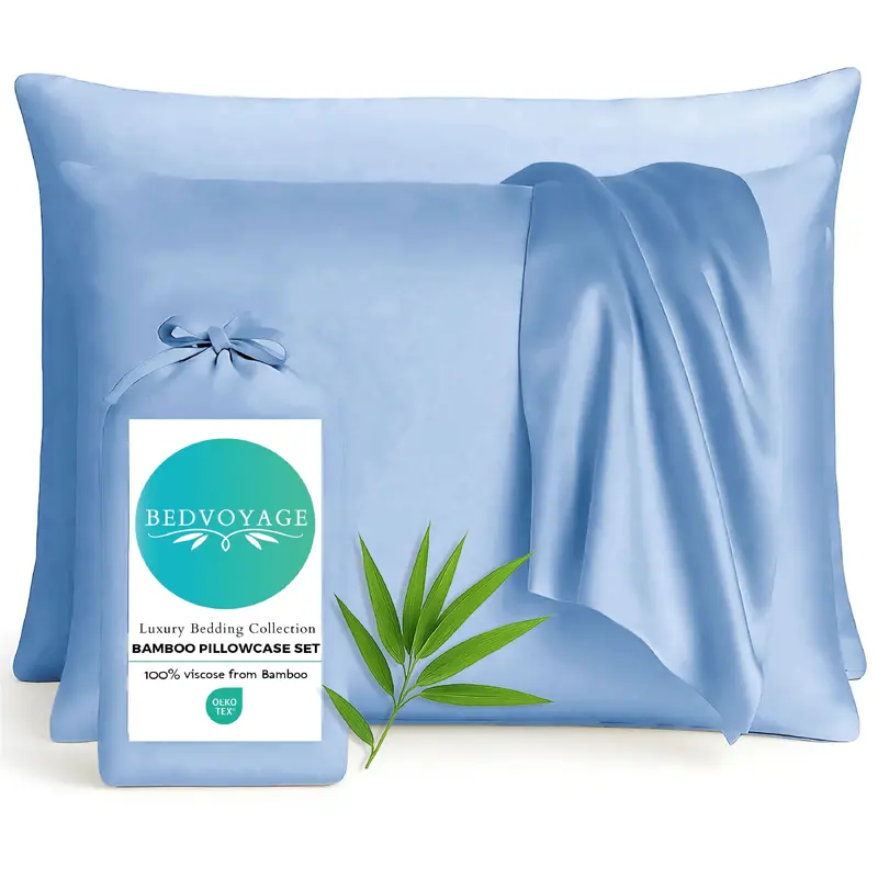 Bamboo Pillowcase Set  Ocean