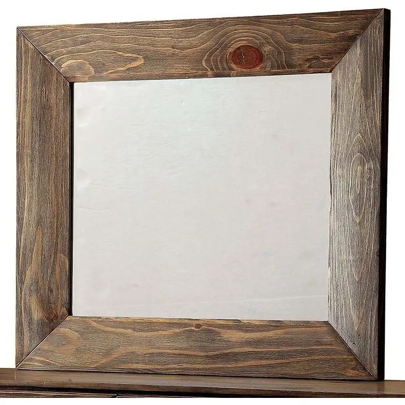 Coimbra Rustic Natural Mirror