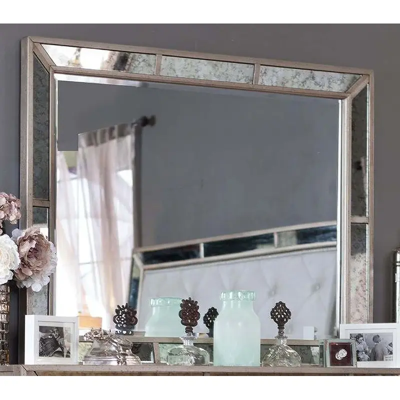 Loraine Silver Mirror