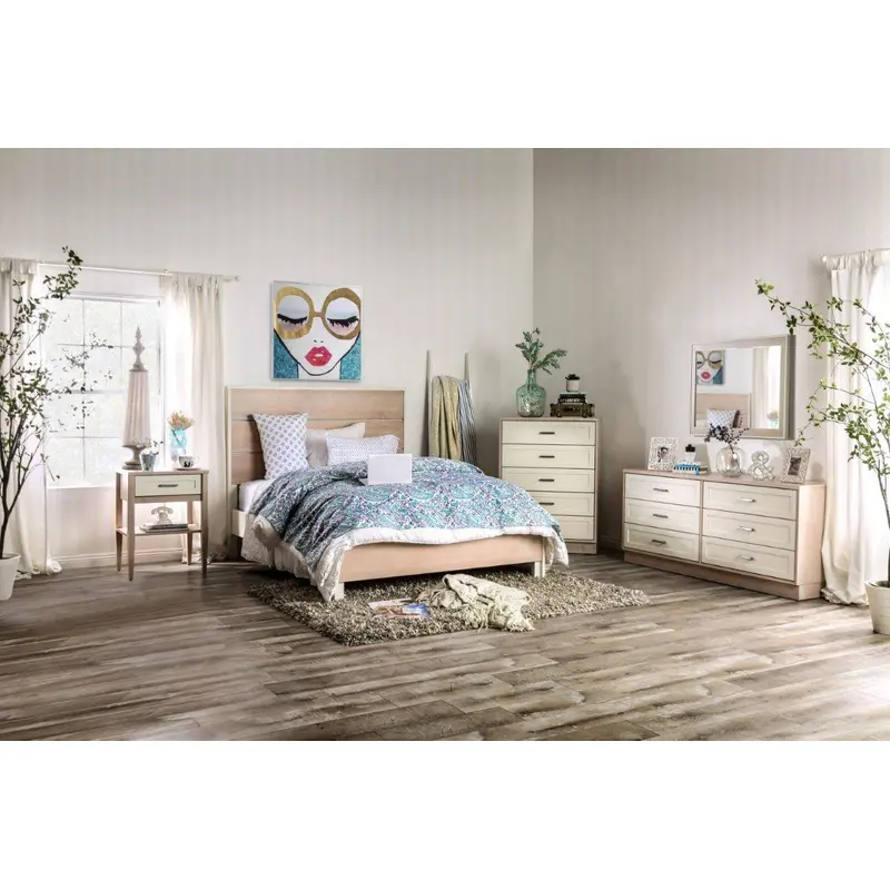 Roseburg California King Bed In White
