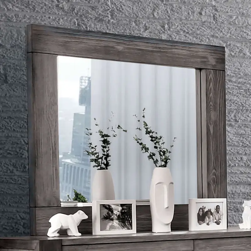 Janeiro Mirror In Gray