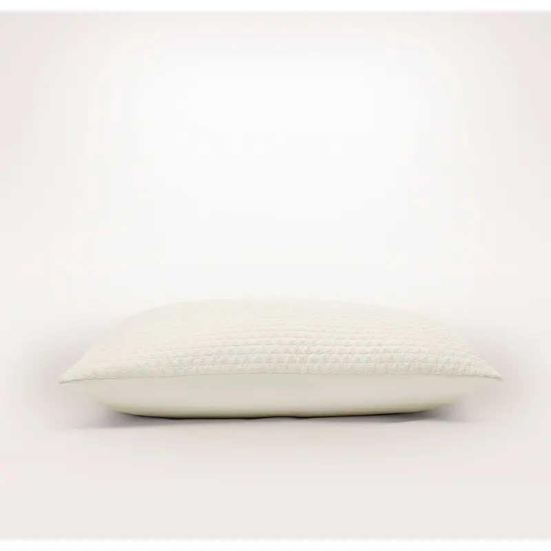 Signature Textured Stitch Quilted Sham - Cream