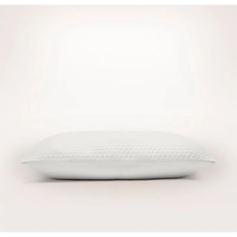 Signature Textured Stitch Quilted Sham - White