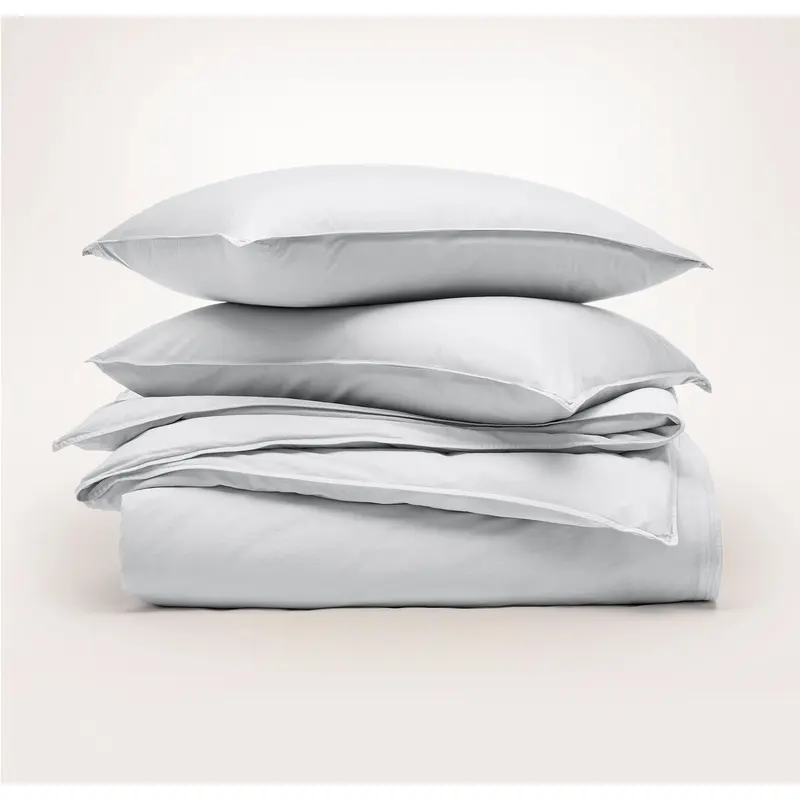 Signature Vintage Washed Duvet Set - Vintage Sky