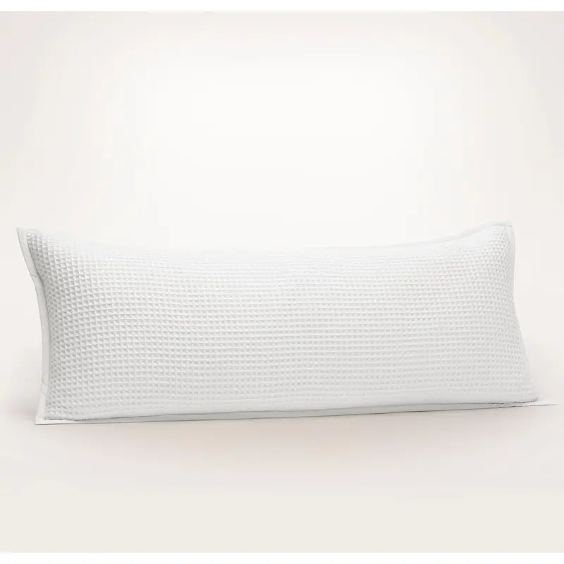 Waffle Pillow Cover - White