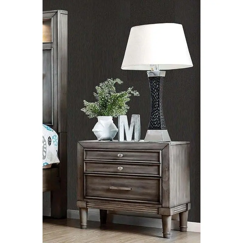 Daphne Gray Nightstand