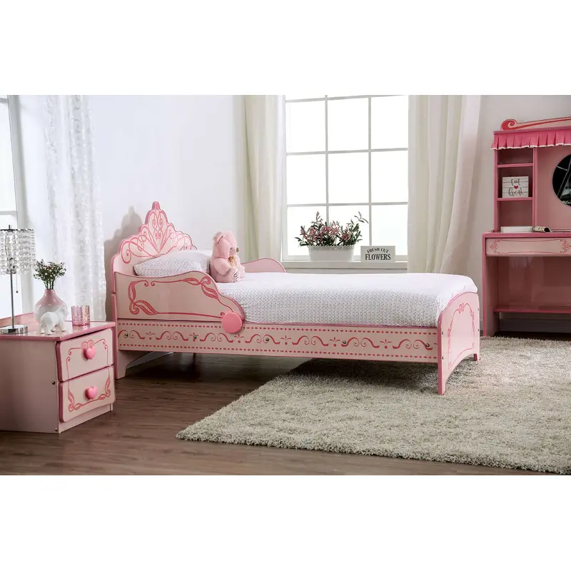 Julianna Twin Bed In Pink