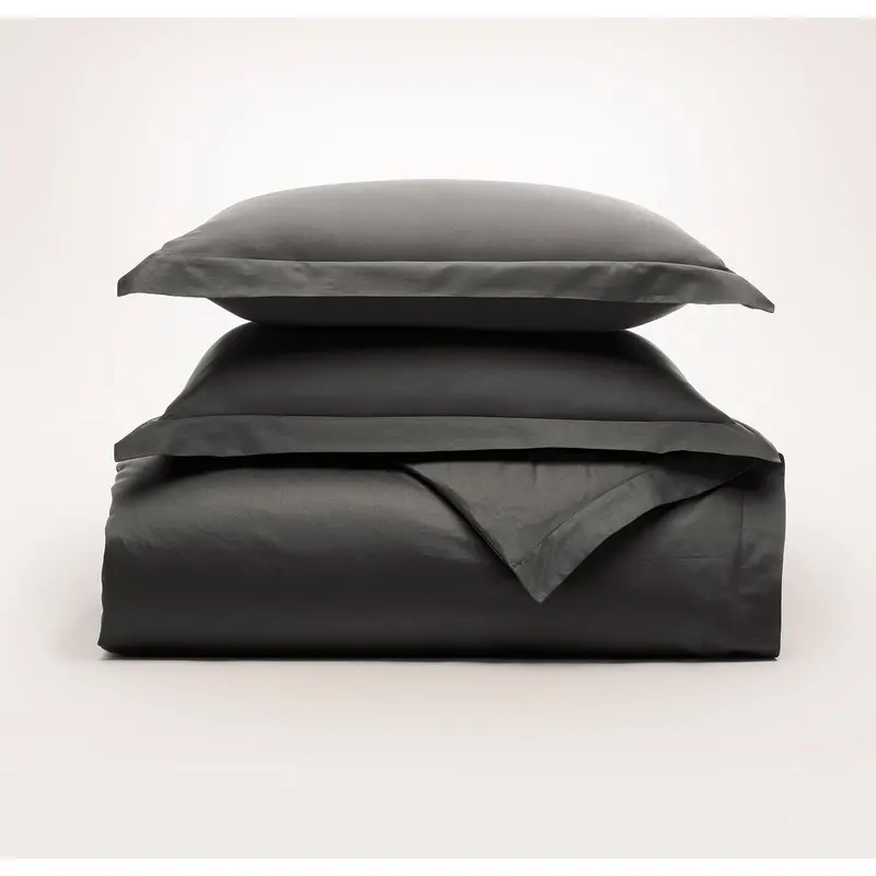 Signature Hemmed Duvet Set - Night