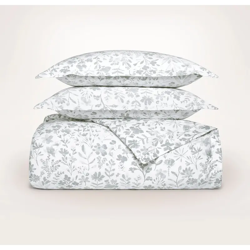 Signature Hemmed Duvet Set - Shore Botanical