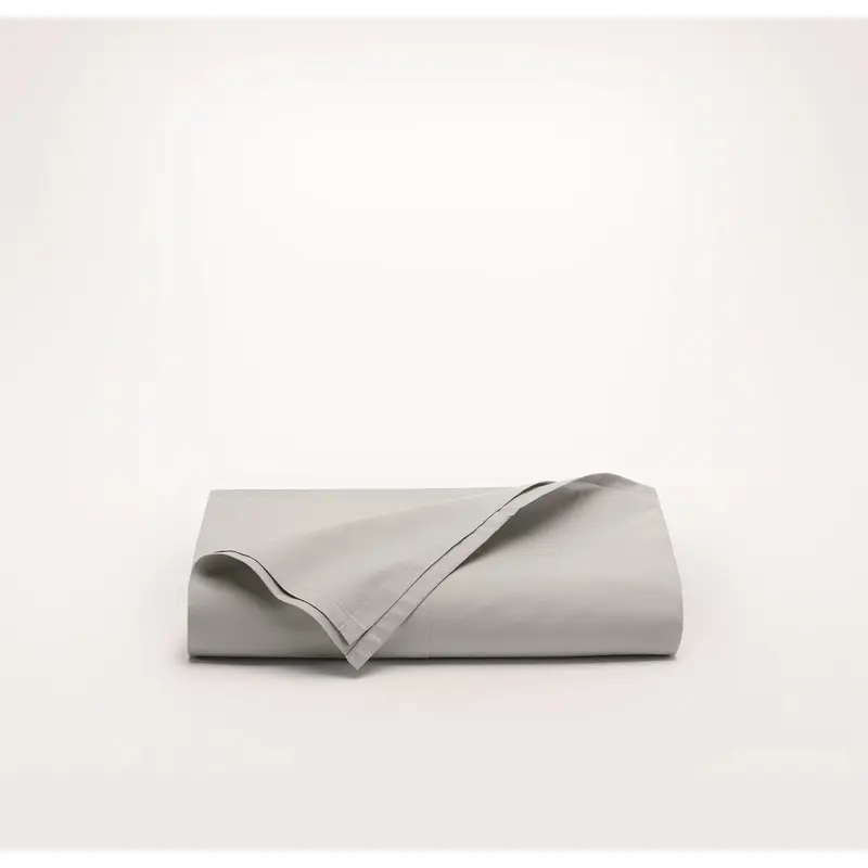 Signature Hemmed Flat Sheet - Pewter