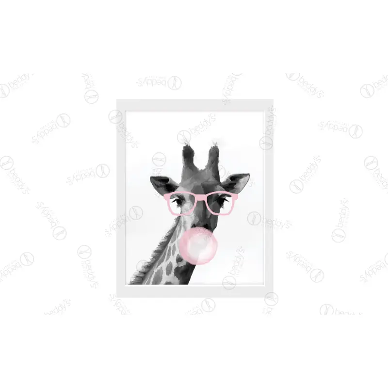 Bubblegum Giraffe Artwork Download