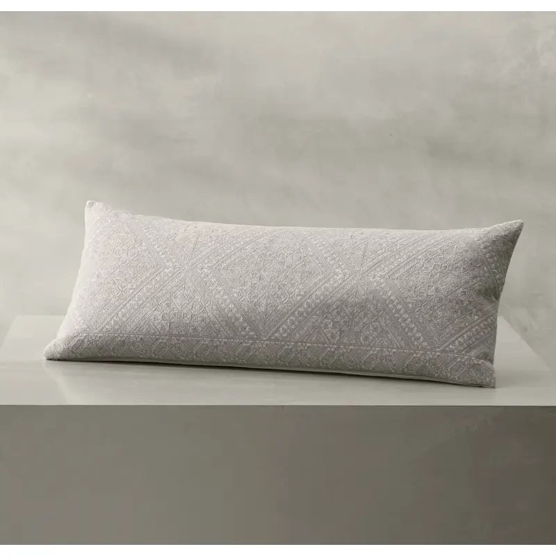 Reserve Marrakesh Pillow Cover (Lumbar) - Pewter