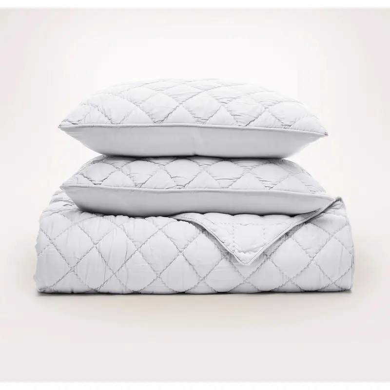 Signature Handstitched Cloud Comforter Set - Sky