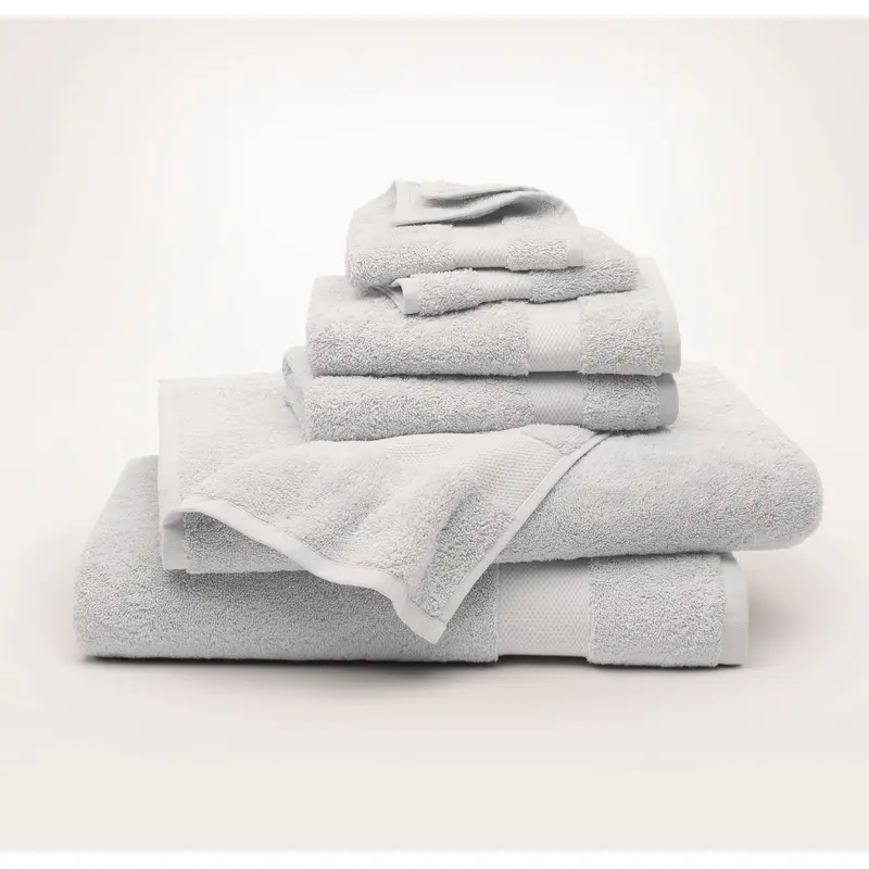 Plush Bath Sheet Set - Pewter