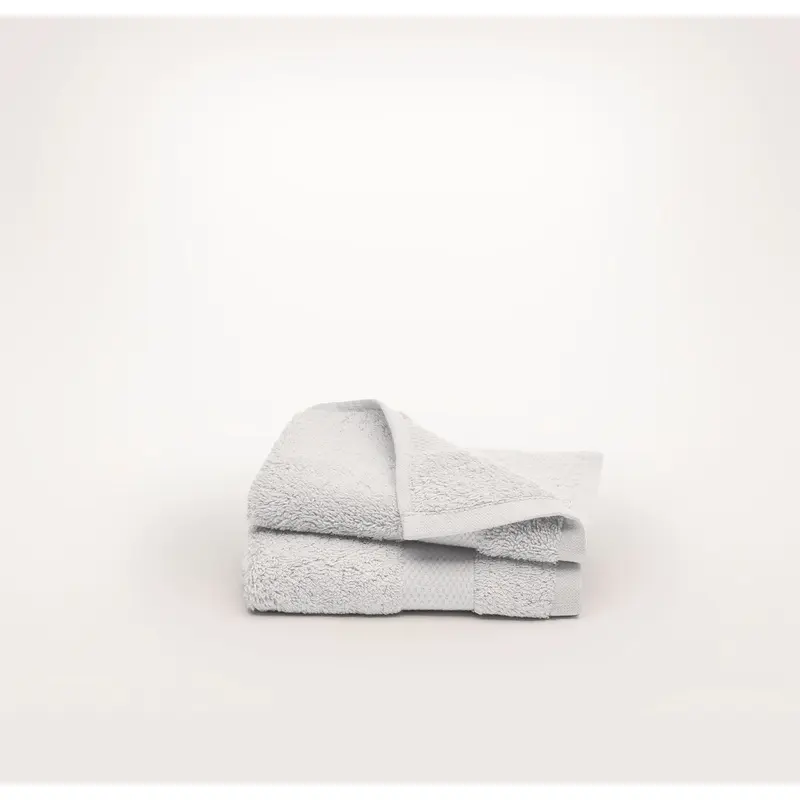 Plush Washcloths (Pair) - Pewter