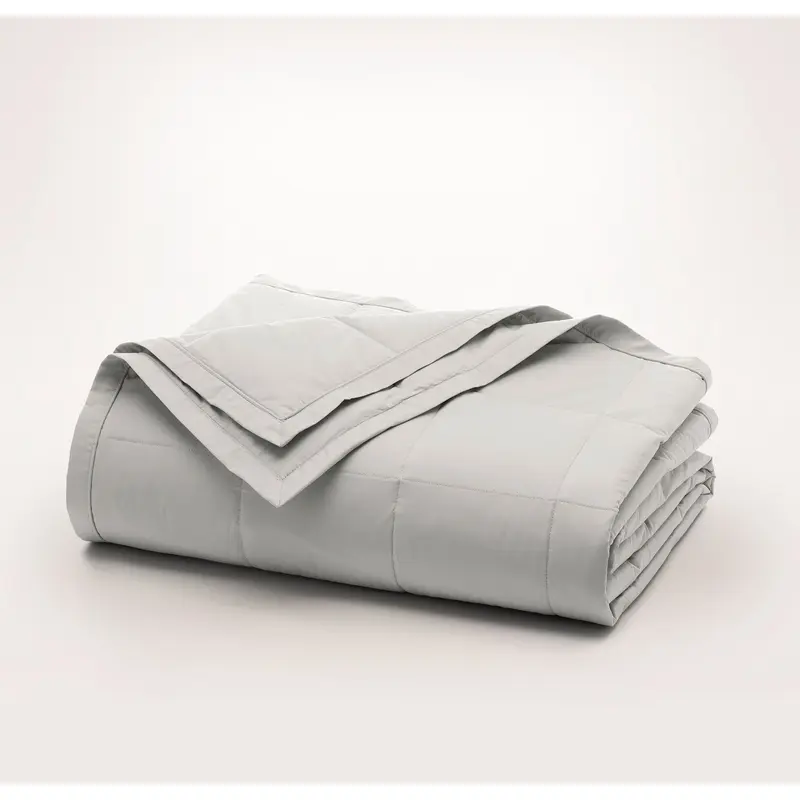 Down Alternative Quilted Bed Blanket - Pewter