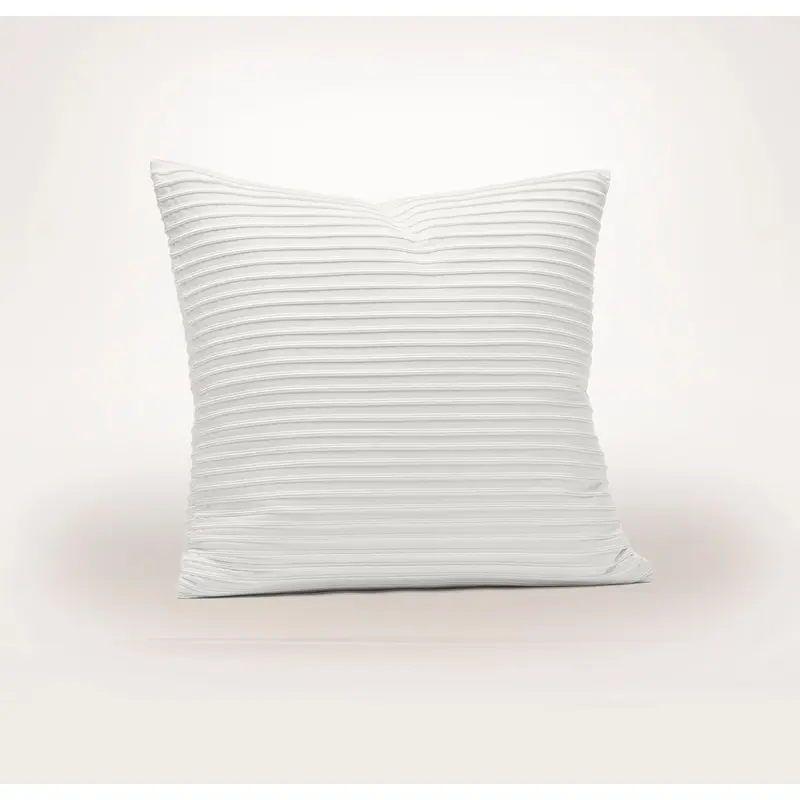 Pintuck Embroidery Pillow Cover