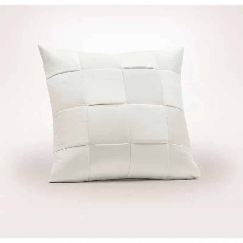 The Woven Icon Pillow Cover (20x20) - White