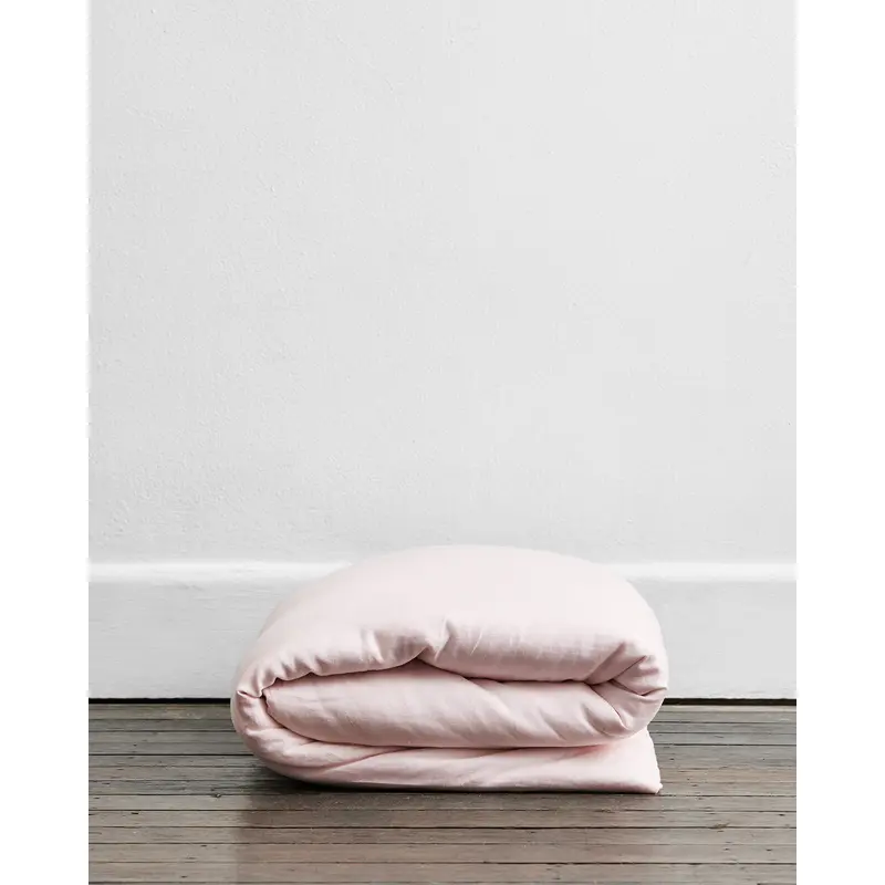 Rosewater 100% French Flax Linen Duvet Cover