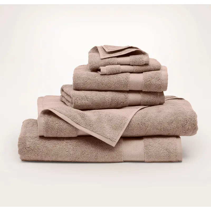 Plush Bath Sheet Set - Dusty Rose
