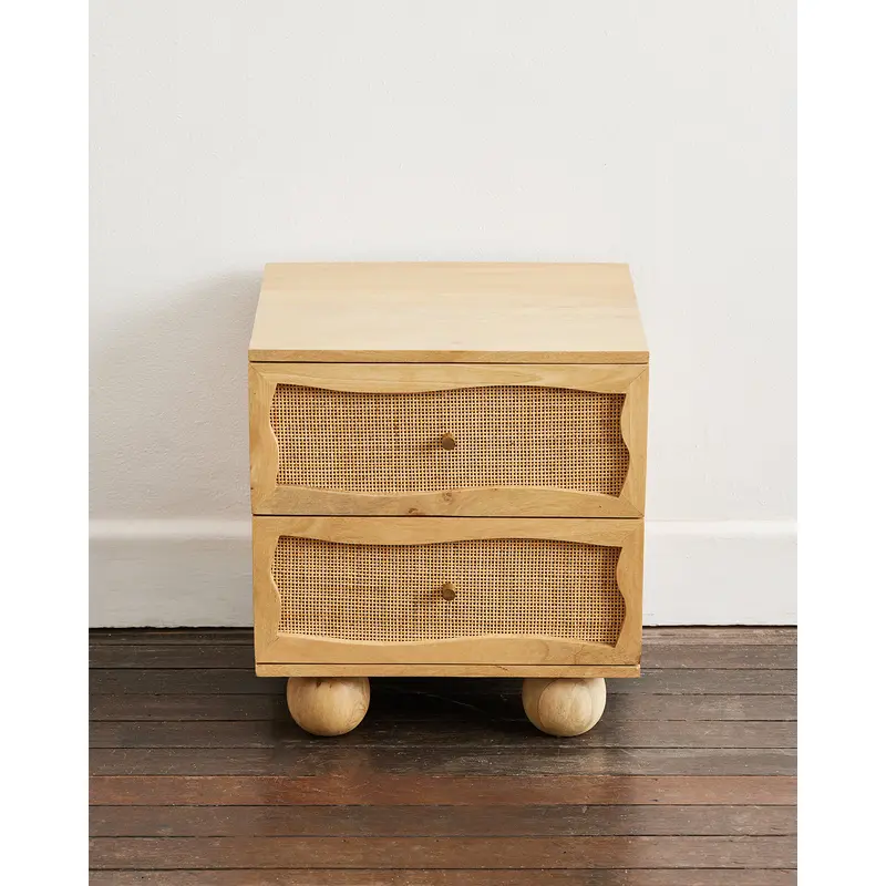 Rattan Nightstand