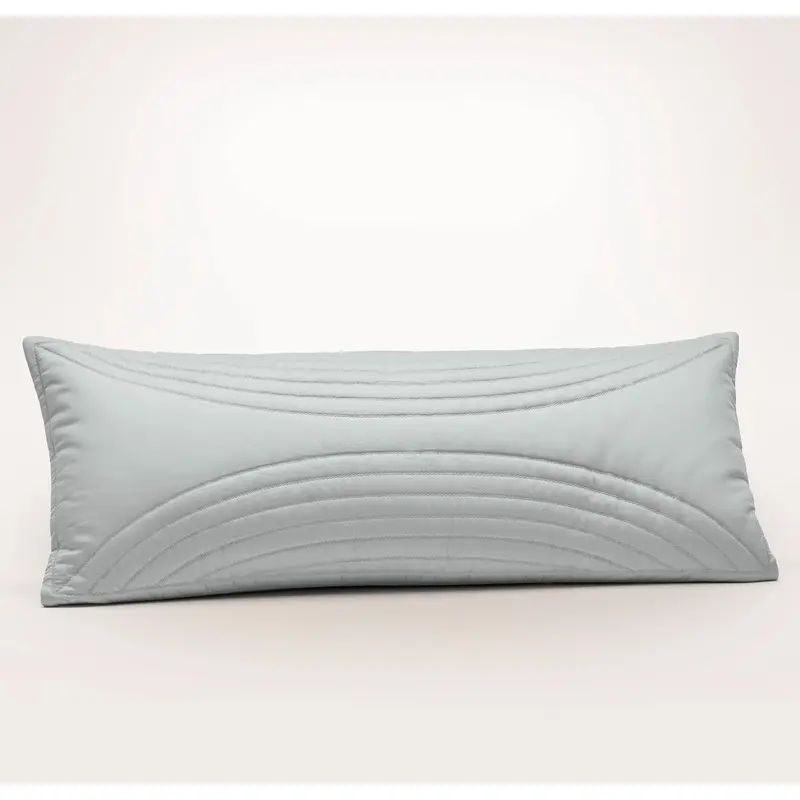 Signature Quilted Arch Pillow Cover (Lumbar) - Shore