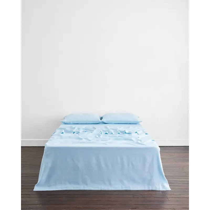 Coast 100% French Flax Linen Flat Sheet