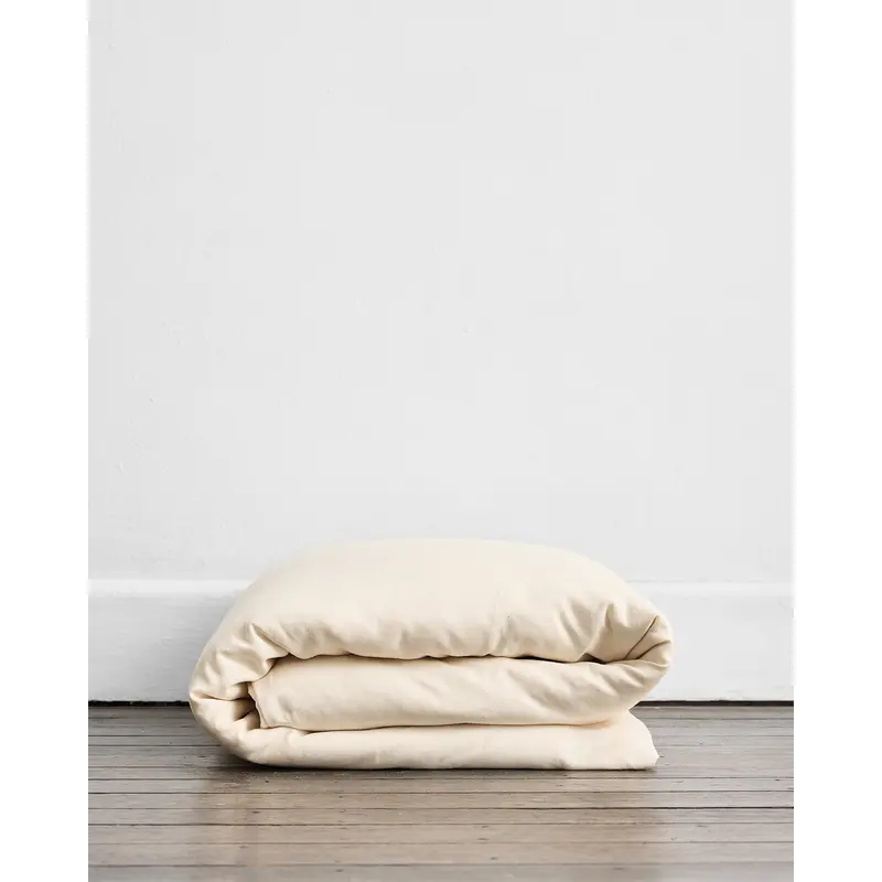 Crme 100% French Flax Linen Duvet Cover